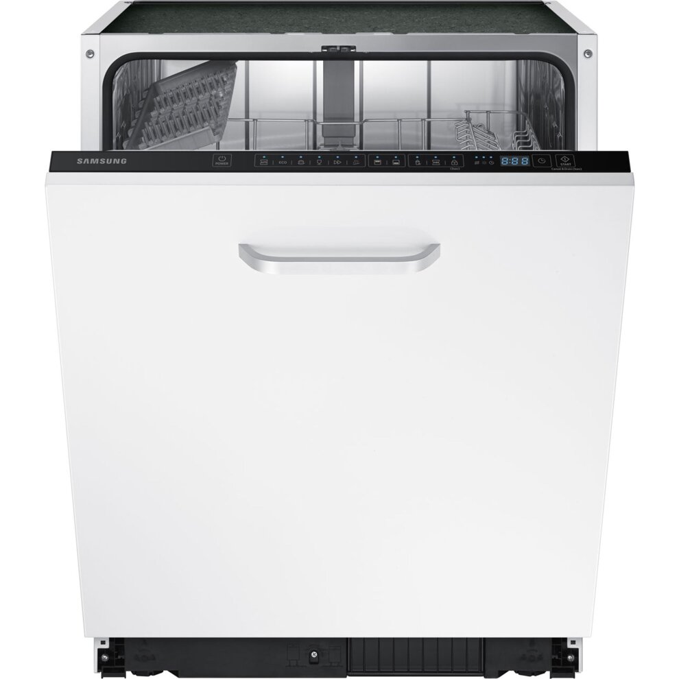 Samsung Series 6 DW60M6040BB Fully Integrated Standard Dishwasher - Black Control Panel with Fixed Door Fixing Kit
