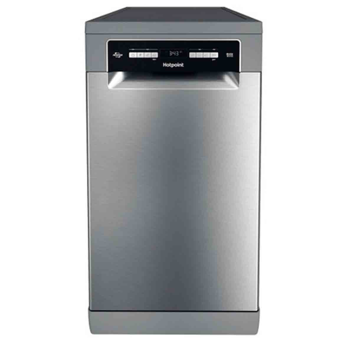 Hotpoint HSFO 3T223 W X UK N Dishwasher - Silver