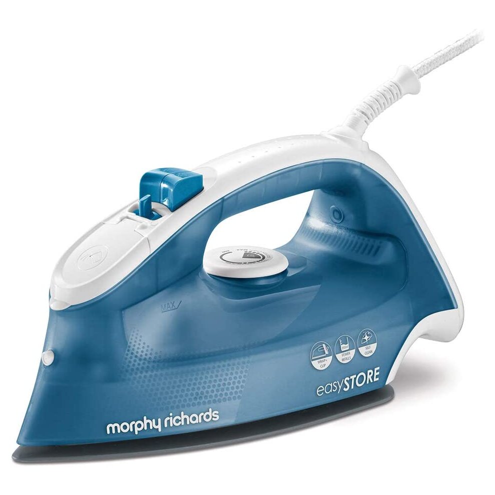 Morphy Richards 300283 Easy Store Steam Iron, 2400 W, Blue