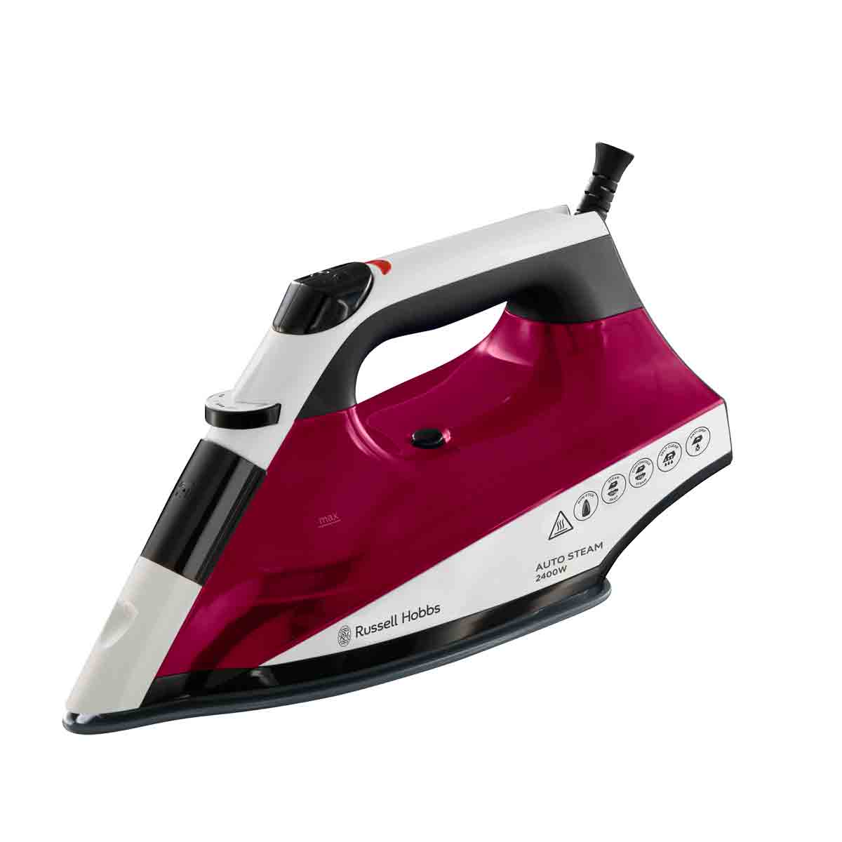 Russell Hobbs 22520 2400W Auto Steam Iron - Red