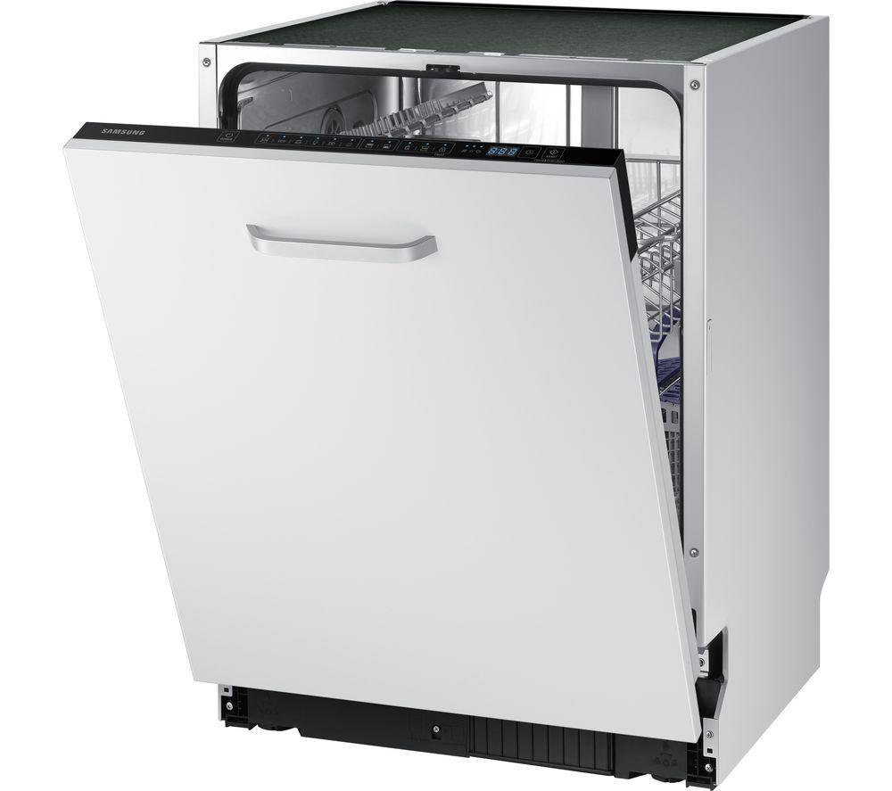 SAMSUNG Series 6 DW60M6040BB/EU Full-size Integrated Dishwasher, White