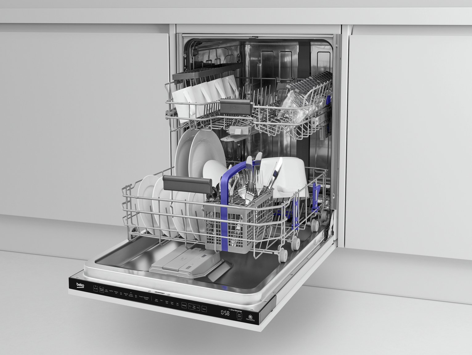 Beko DIN59420D Integrated Full Size Dishwasher