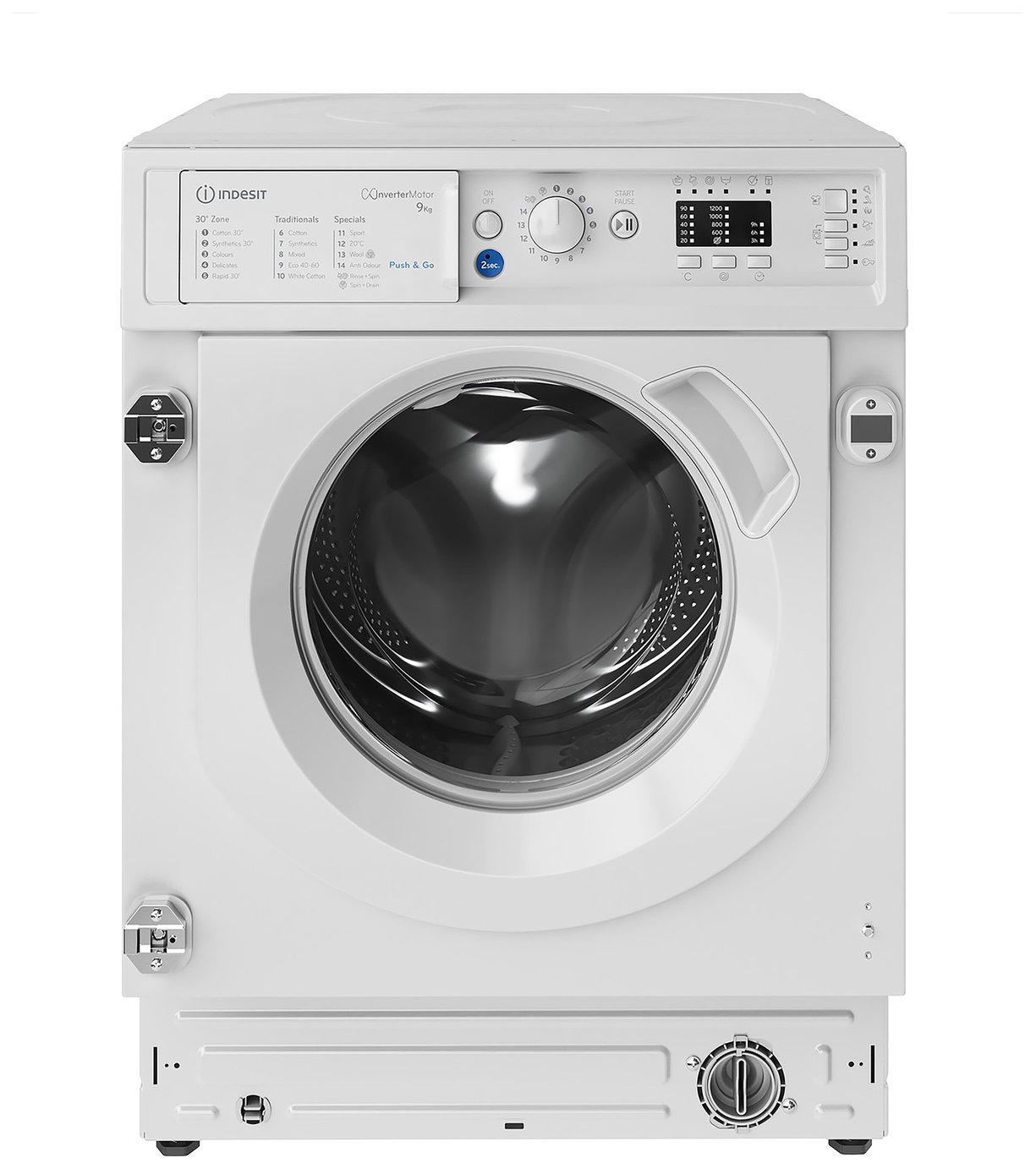 Indesit BIWMIL91484UK 9KG 1400 Integrated Washing Machine