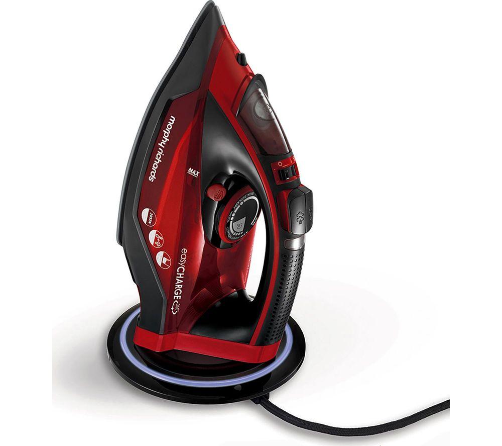 MORPHY RICHARDS Easycharge 303250 Cordless Steam Iron - Red & Black